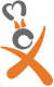 Trimmed logo of Atlantic Food Distribution with an orange and grey motif.